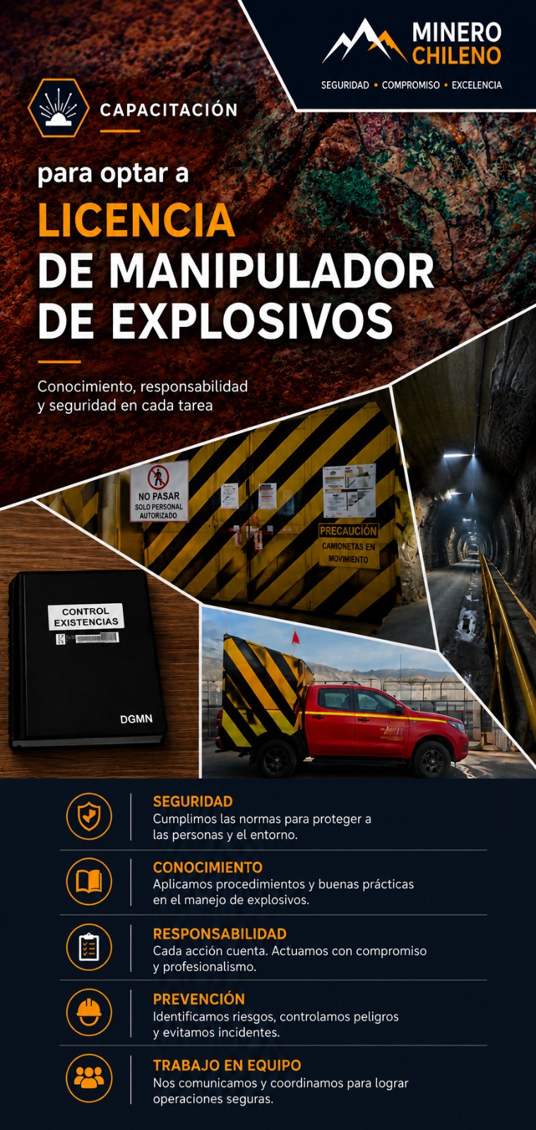 Licencia de Manipulador de Explosivos